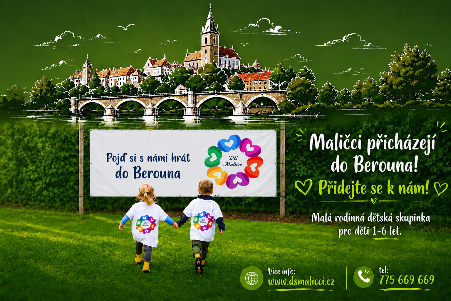 Přijímáme děti od 1 roku